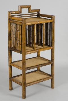Antique Bamboo Bookcase - 115539