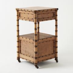 Antique Bamboo Nightstand - 4476107