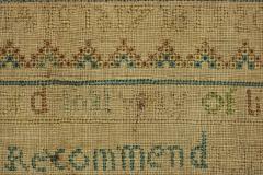 Antique Band Sampler 1741 by Elizabeth Buckingam - 1900416