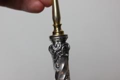 Antique Baroque 800 Silver and Gold Vermeil Ice Cream Server 1890 Germany - 2122102