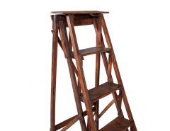 Antique Beechwood Ladder Decorative Accent Piece - 4478539
