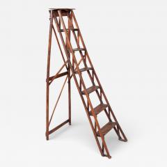 Antique Beechwood Ladder Decorative Accent Piece - 4483339