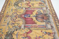 Antique Belgium Tapestry 46 x 66 - 4241052