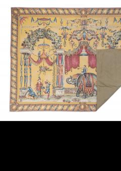 Antique Belgium Tapestry 46 x 66 - 4241059