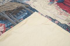 Antique Belgium Tapestry 46 x 67 - 4241043