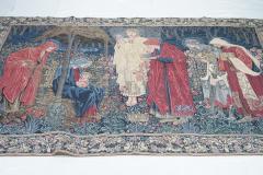 Antique Belgium Tapestry 46 x 67 - 4241044
