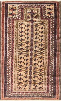 Antique Belouch Prayer Rug - 4091057