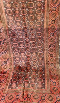 Antique Belouch Turkoman Rug c 1900s AS IS - 3971213