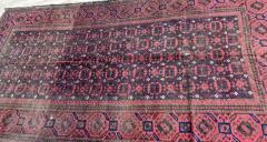 Antique Belouch Turkoman Rug c 1900s AS IS - 3971256