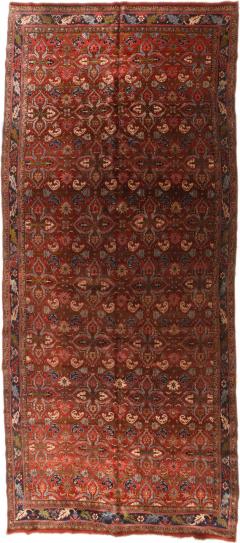 Antique Bidjar Rug 7 6 x 18 6  - 4332347
