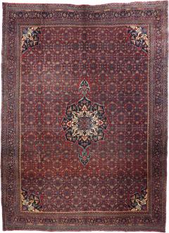 Antique Bidjar Rug 9 0 x 12 1  - 4332349