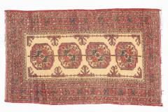 Antique Bokhara Small Wool Rug - 4554697