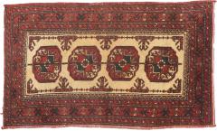 Antique Bokhara Small Wool Rug - 4558869
