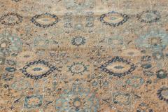 Antique Botanic Persian Kirman Handmade Wool Carpet - 2446277