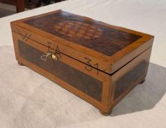 Antique Box Walnut Walnut Roots Ebony and Maple Germany circa 1880 - 1612332