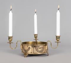 Antique Brass Candelabra Centerpiece - 3088127