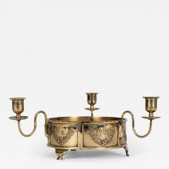Antique Brass Candelabra Centerpiece - 3091002