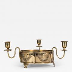 Antique Brass Candelabra Centerpiece - 3091002