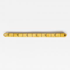 Antique Brass Folding Ruler - 3091004