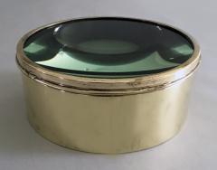 Antique Brass Magic Lantern Lens - 1715975