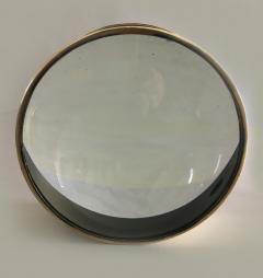 Antique Brass Magic Lantern Lens - 1715979