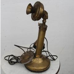 Antique Brass Telephone - 2683549