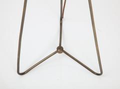 Antique Brass Tripod Floor Lamp - 2421693