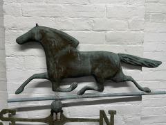 Antique Bronze Horse Weathervane - 2203810