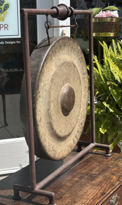 Antique Bronze Zen Monastery or Dinner Gong - 3575584