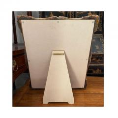 Antique Burl Walnut Giltwood Table Mirror - 4020909
