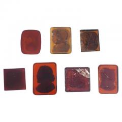 Antique Carved Glass Intaglio Collection - 3899871