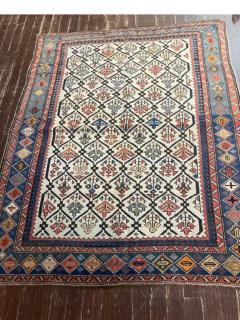 Antique Caucasian Chi Chi Shirvan Kazak Rug 36 x 47  - 3966098