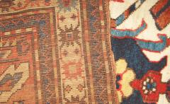 Antique Caucasian Eagle Kazak Rug Triple Medallion 38 x 88  - 3958444