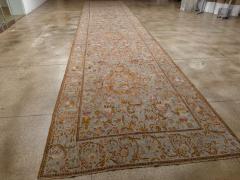 Antique Caucasian Karabagh Long and Narrow Carpet - 4687614