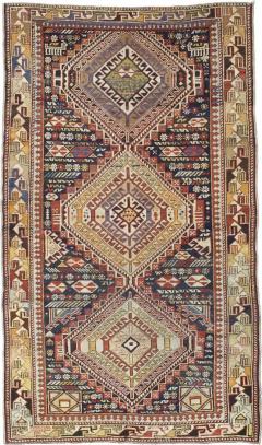 Antique Caucasian Karakashli Rug 3 x 8 x 6 x 3  - 4355617