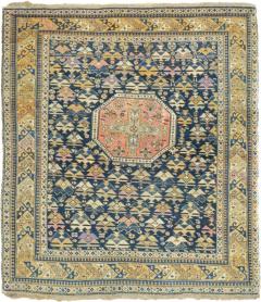 Antique Caucasian Kuba Shirvan Rug 4 5 x 5 1  - 4460942