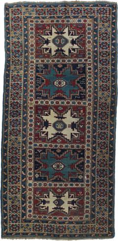Antique Caucasian Shirvan Rug 3 8 x 8 3  - 4332340