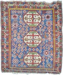 Antique Caucasian Shirvan Rug 3 9 x 4 3  - 4553439