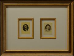 Antique Cellulite Images of George Martha Washington - 1355856