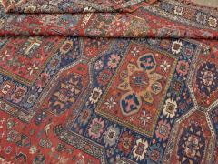 Antique Central Asian Soumak Room Size Carpet - 4617365