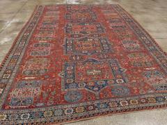 Antique Central Asian Soumak Room Size Carpet - 4617368