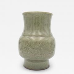 Antique Chinese Celadon Vase 19th century or earlier - 3631685