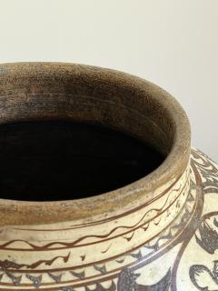 Antique Chinese Cizhou Style Pottery Jar Ming Dynasty Period - 4602130