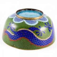 Antique Chinese Cloisonn Dragon Bowl - 151127