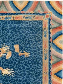 Antique Chinese Dragon Peking Room Size Carpet - 4780730