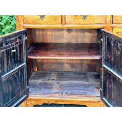 Antique Chinese Elm Tall Sideboard Cabinet Cupboard Kim3 - 3059190