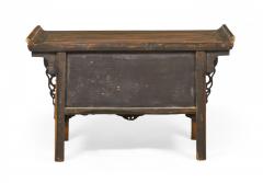 Antique Chinese Elm and Bronze Altar Table - 4169813