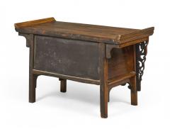 Antique Chinese Elm and Bronze Altar Table - 4169814