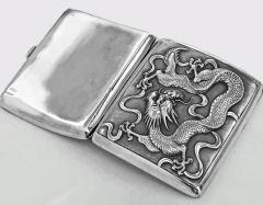 Antique Chinese Export Silver Cigarette Case TC for Tuck Chang C 1900 - 1111766