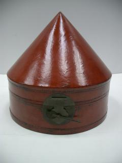 Antique Chinese Hat Box - 440454